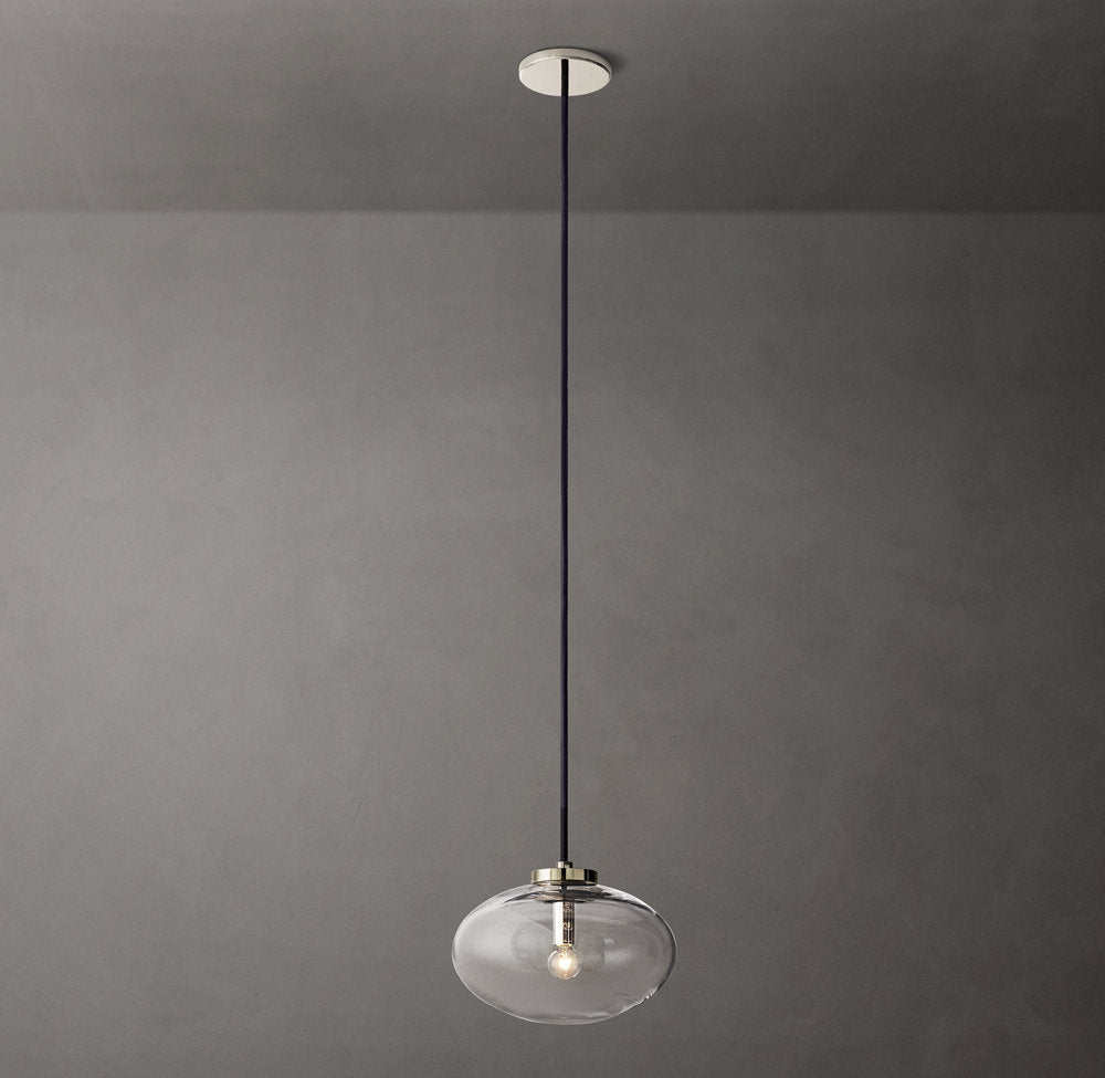 Cabrette Clear Glass Pendant