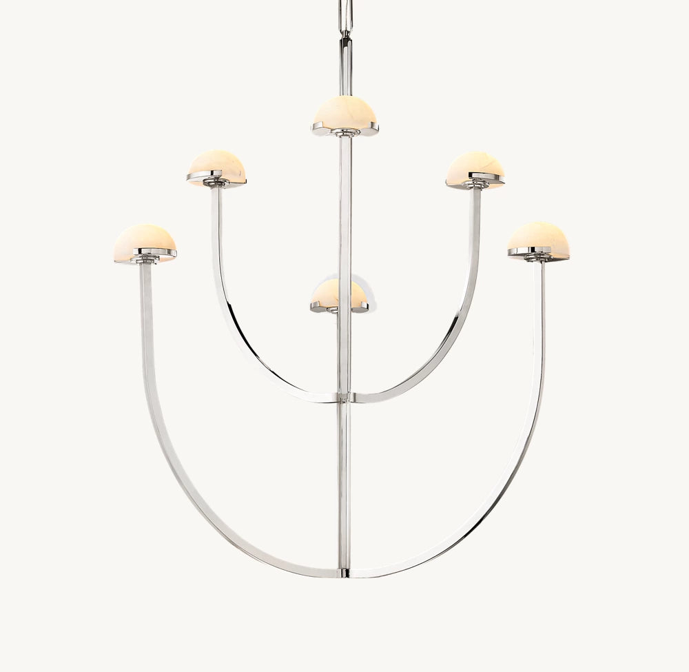 Pedra Round Chandelier 32"