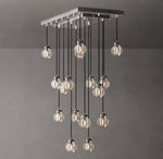 Pearl Rectangular Chandelier 36"