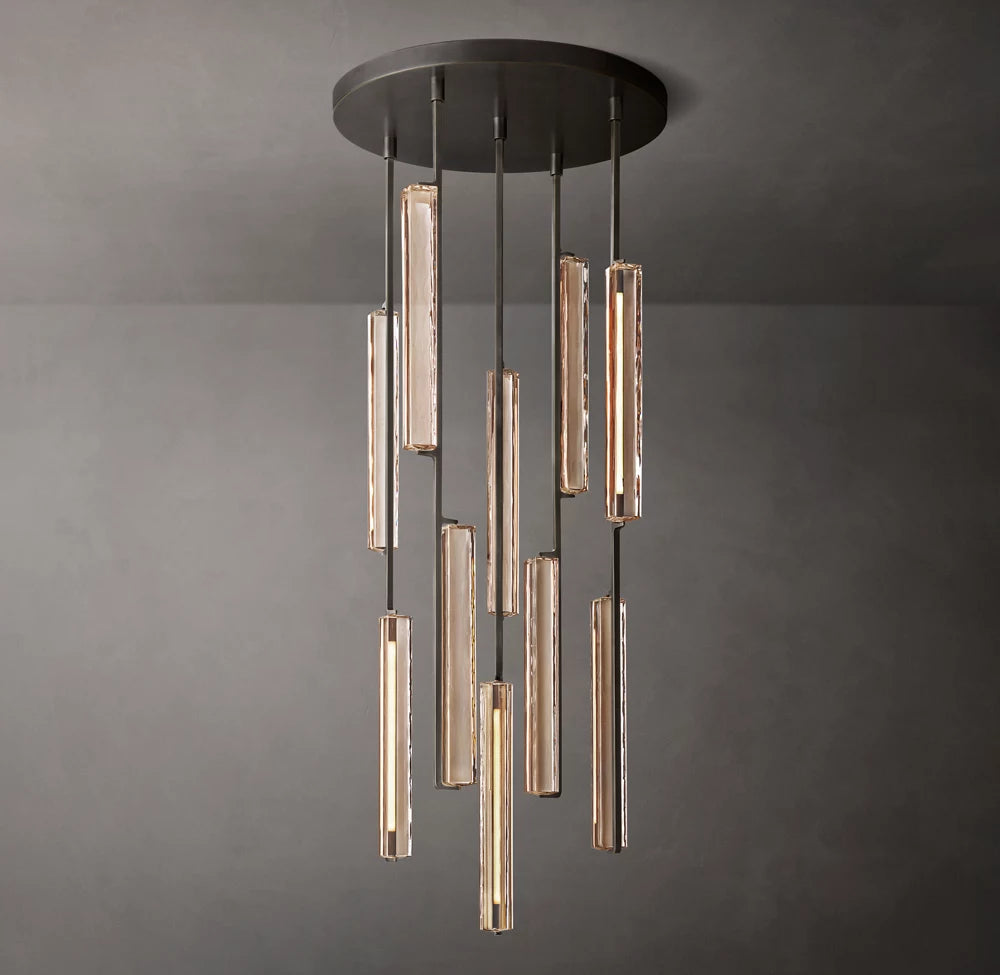 Audubon Crystal Round Chandelier 24"