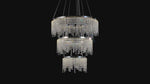 Alleri 3-Tier Crystal Chandelier