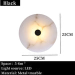 Moonshade Natural Marble Wall Sconce