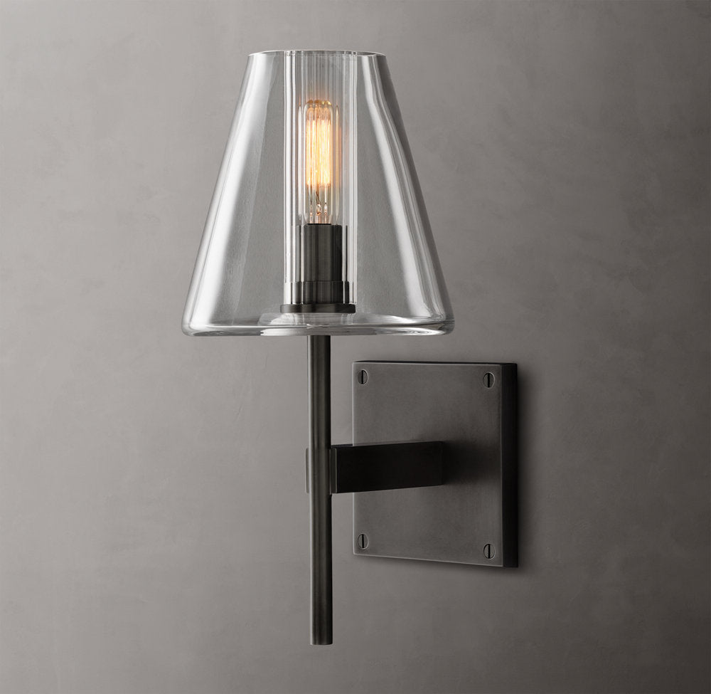 Fulham Glass Shade Sconce