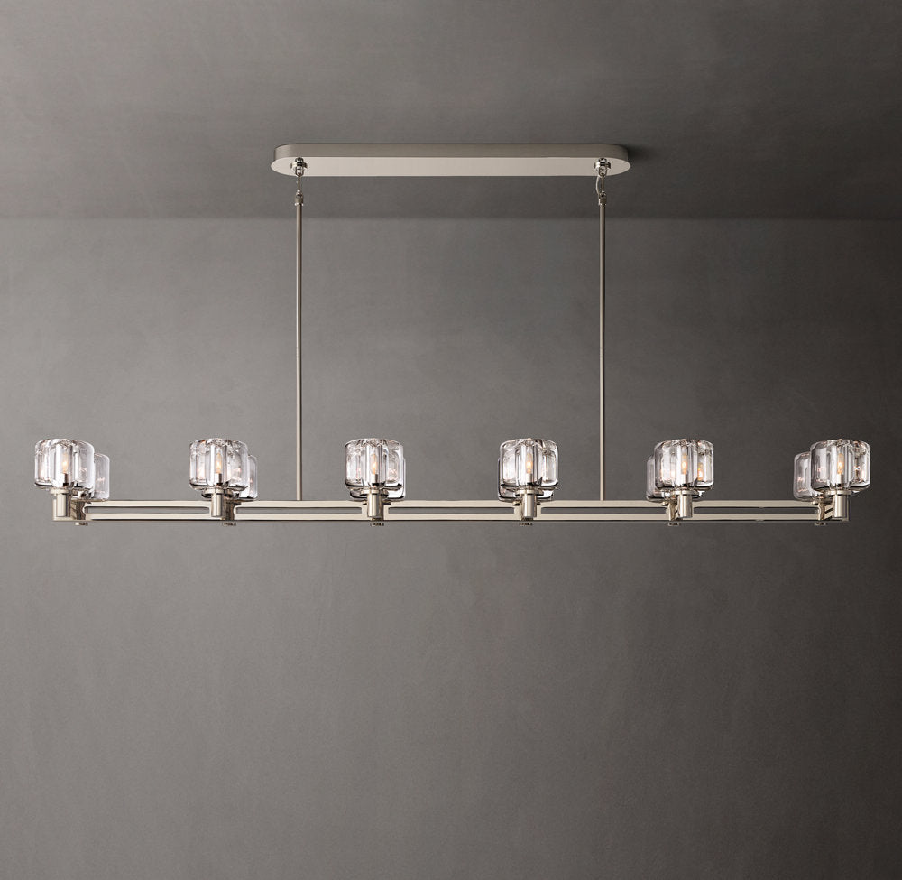 Demaret Double Linear Chandelier 72"
