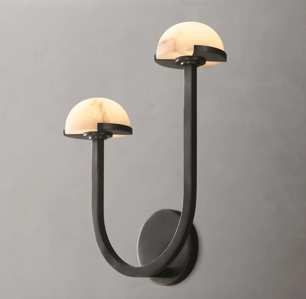 Pedra Double Sconce - Left