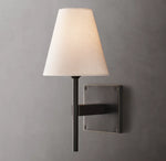 Fulham Linen Shade Sconce