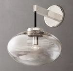 Cabrette Clear Glass Sconce