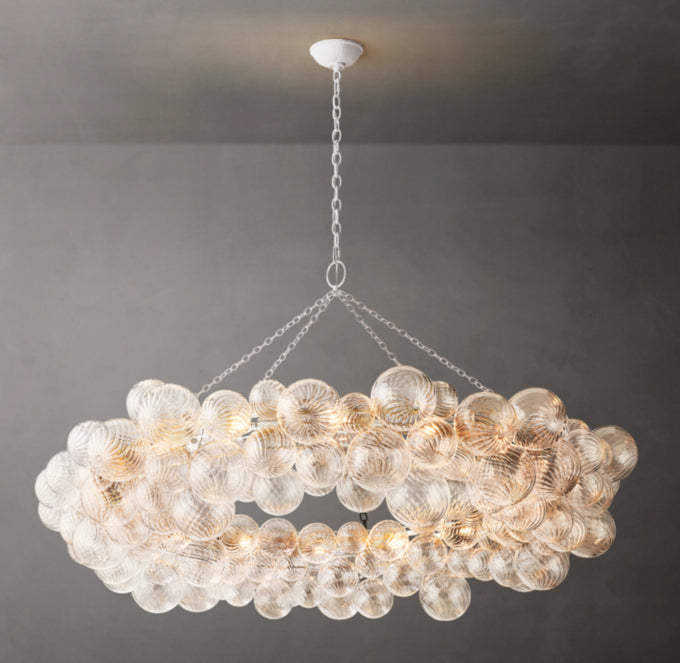 Talia Ring Chandelier 63"