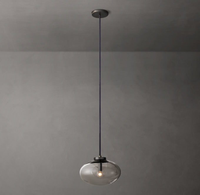 Cabrette Clear Glass Pendant