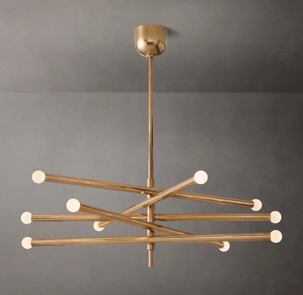 Rousseau 10-Light Mobile Orb Chandelier