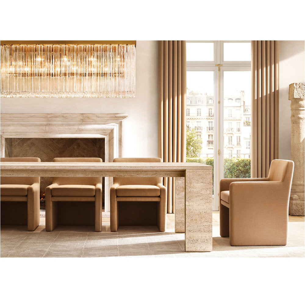 Cielo Rectangular Chandelier 54"