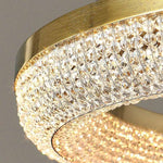 Bergamo Double Ring Crystal Chandelier