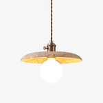Renzo Travertine Pendant Light