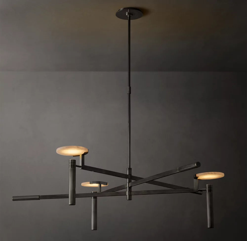 Melange Round Chandelier 45"