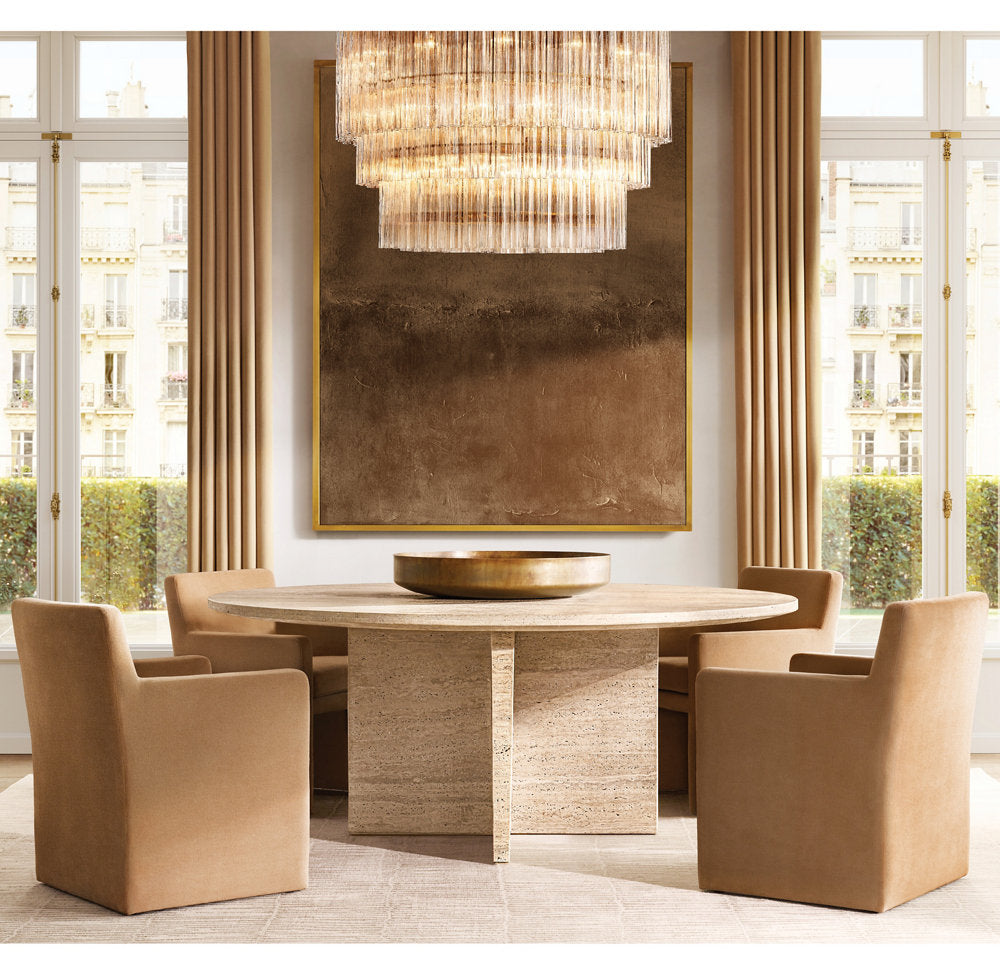 Cielo Three-Tier Round Chandelier 48"