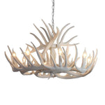 Vintage Antler Chandelier with Candle Lights - 4/6/8 Lights