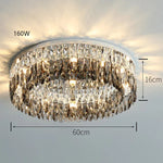 Giano Crystal Ceiling Light