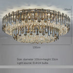 Venice 2-Tier Crystal Chandelier