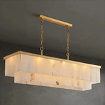 Moonshade Marble Dining Room Chandelier