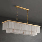 Moonshade Marble Dining Room Chandelier