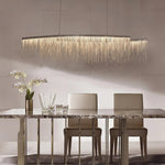 Cadena Steel Tassel Dining Room Light Fixture