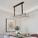 Bacci Kitchen Island Modern Crystal Chandelier