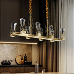 Villa 8-Light Dining Room Light Fixture