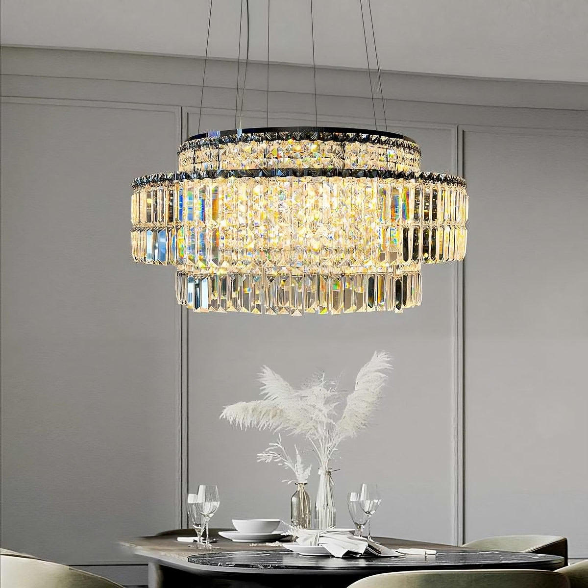 Bacci Crystal Chandelier