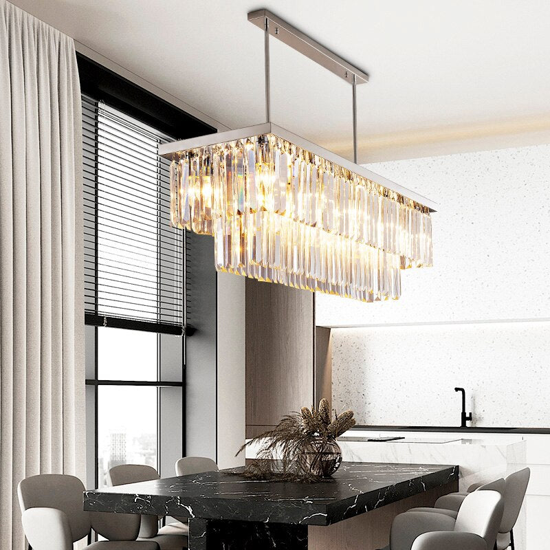 Stefano Crystal Dining Room Chandelier