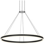 Double Corona 48" LED Ring Pendant