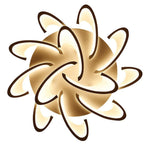 Artistic Flush Mount Ceiling Lights Geometric Acrylic LED Lights