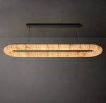 Rivage Lisse Oval Chandelier 74"