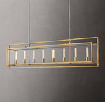 Beckman Rectangular Chandelier 72"