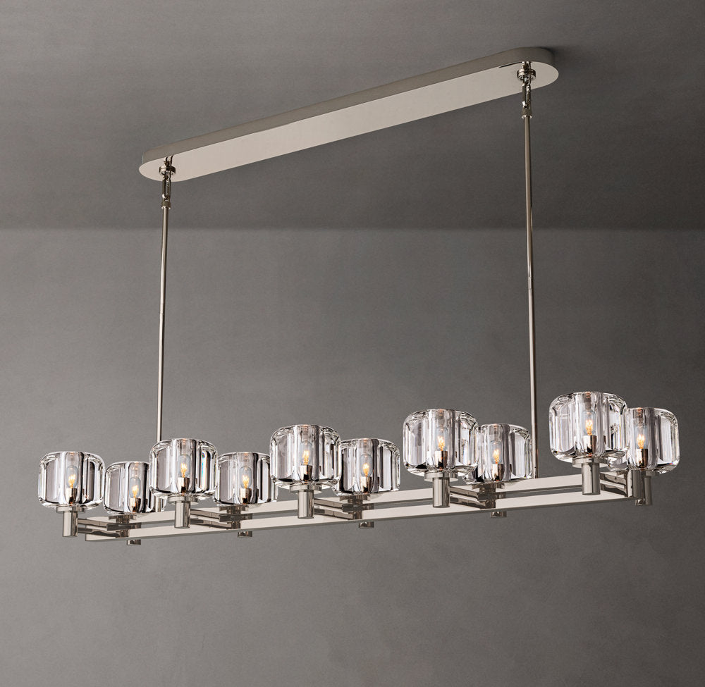 Demaret Double Linear Chandelier 54"