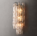 Chiara Clear Glass Grand Sconce