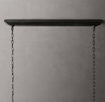 19th C. English Openwork Rectangular Chandelier 72"