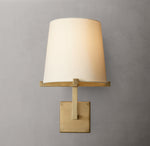 Pauillac Fabric Shade Grand Sconce