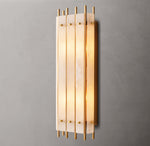 San Marco Alabaster Grand Rectangular Sconce