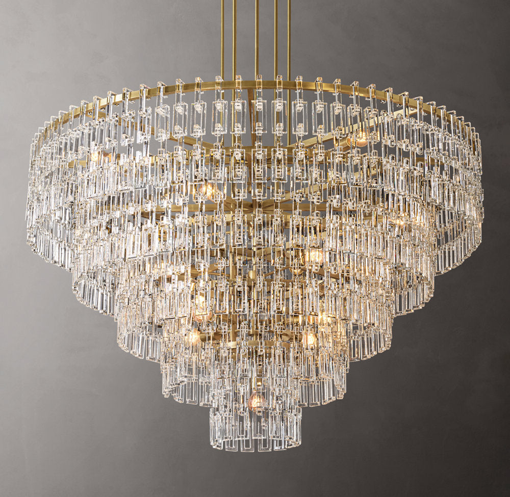 Marignan Tiered Round Chandelier 60"