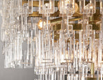 Marignan Tiered Rectangular Chandelier 60"