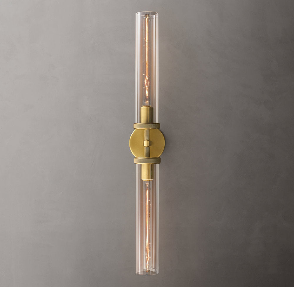 Lambeth Knurled Grand Linear Sconce