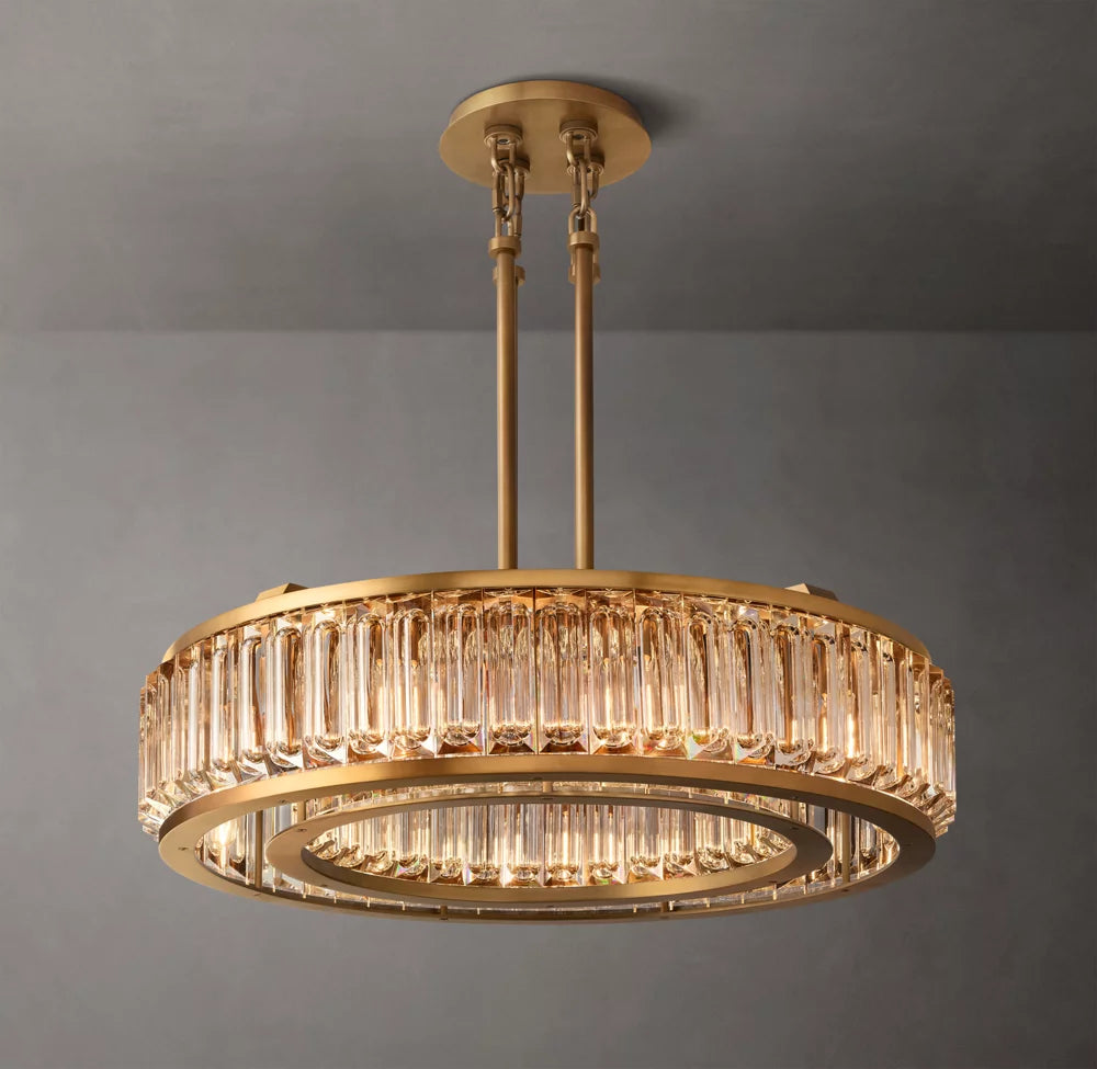 Maurier Round Chandelier 37"