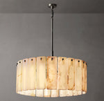 Calamette Onyx Round Chandelier 36"