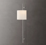 Vela Octagonal Bar Sconce - Round Shade