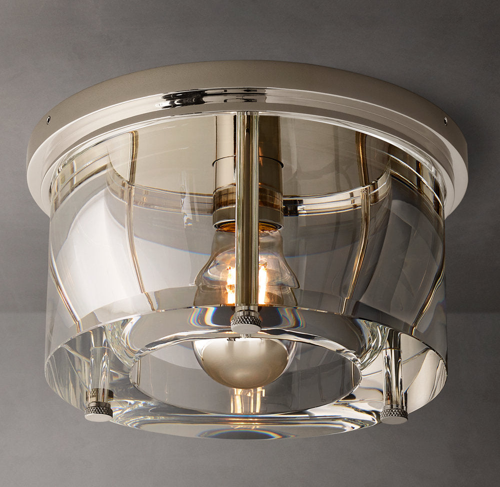 Savile Round Flushmount