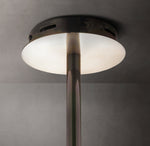 Glass Globe Mobile Six-Arm Chandelier 55"