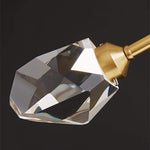 9 Lights Modern Sputnik Luxury Irregular Crystal Kitchen Chandelier