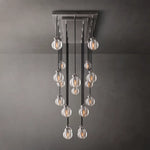 Pearl Rectangular Chandelier 54"