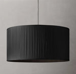 Reed?Pleated Drum Pendant