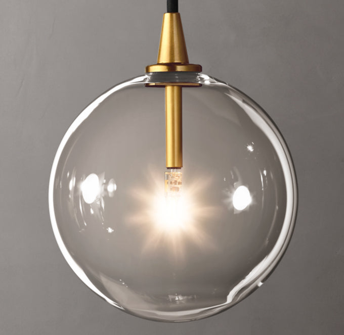 Glass Globe Mobile Pendant